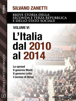 cover image of L'Italia dal 2011 al 2014